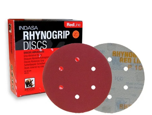 INDASA DISCO RHYNOGRIP 6 P 800 RED LINE