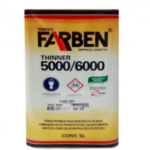 FARBEN THINNER 5000 5L