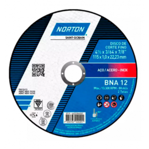 NORTON DISCO CORTE BNA12 115X1.0X22.23